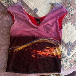 Vivianne tam mesh top